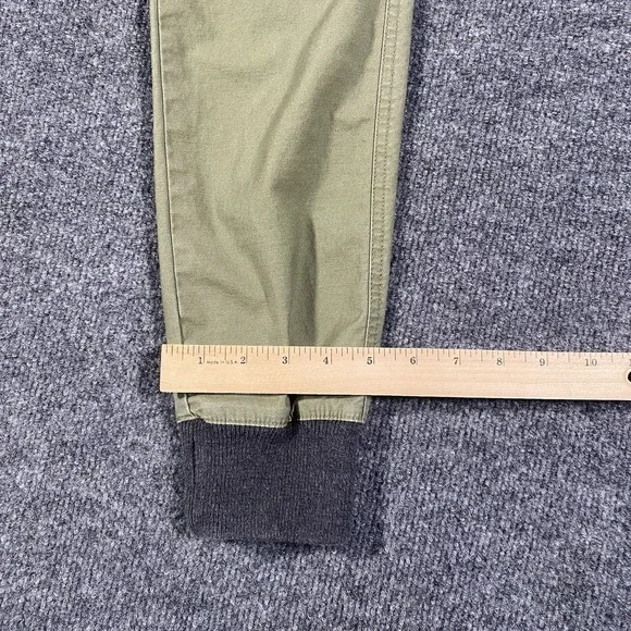 Zanerobe Stretch Cargo Jogger Pants Mens 30x30 Military Green Tapered Leg - Picture 10 of 12